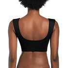 Crop Top Nike Swim NESSC235 Negro 2