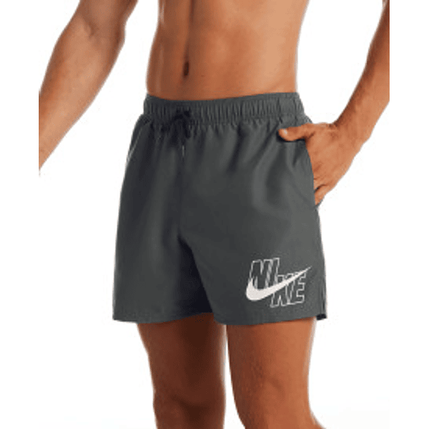 Short Deportivo Nike Swim Short NESSA566 Gris 3