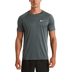 Polera Manga Corta Nike Swim Hydroguard NESSA586 Hombre Gris 1