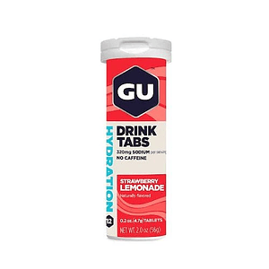 Tabletas de hidratación GU Strawberry Lemonade Unidad