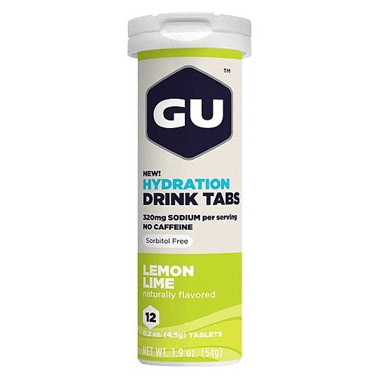 Tabletas de hidratación GU Lemon-Lime Unidad