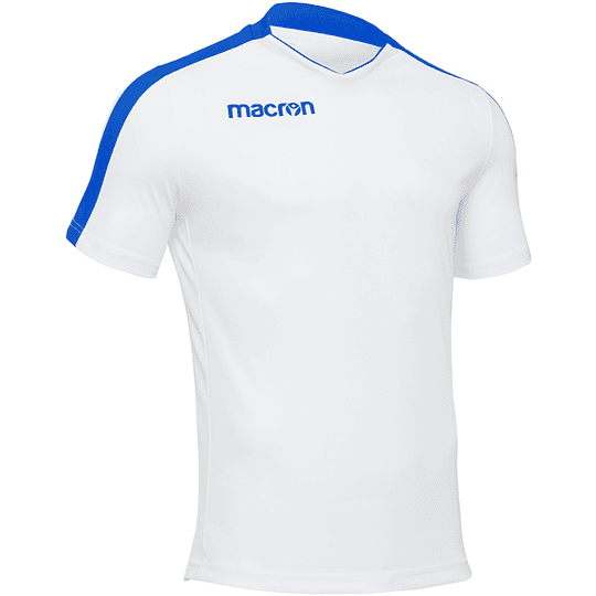 Camiseta Earth Macron Blanco-Azulino