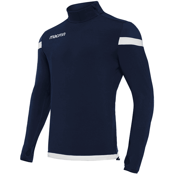 Polerón Macron Tigris 1/4 Zipper Azul Marino
