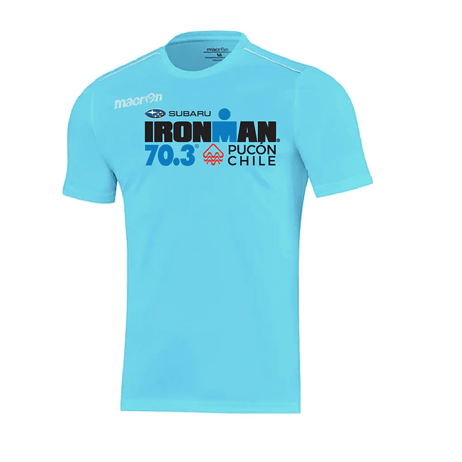 Polera Macron Rigel Ironman Pucon 70.3 2023 Logo Negro - Image 4