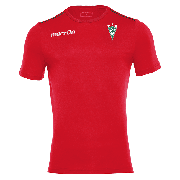 Polera Macron Rigel Santiago Wanderers 2023 Rojo 1