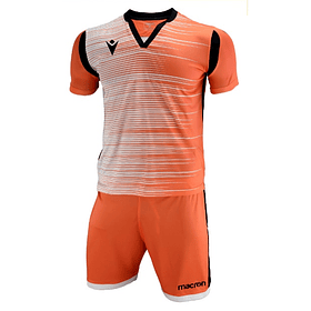 Uniforme Macron Napoles Hero Eco Friendly Niño Naranjo-Blanco