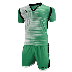 Uniforme Macron Napoles Hero Eco Friendly Niño Verde-Blanco