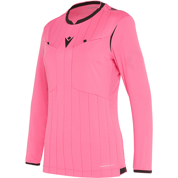 Camiseta Árbitro Macron Stephanie Manga Larga ANFP