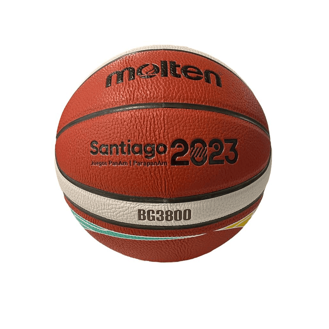 Balón Básquetbol Molten BG3800 Santiago 2023 - Image 1
