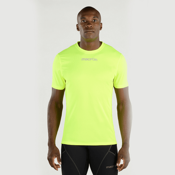 Polera Running Hombre Amarillo M247  3