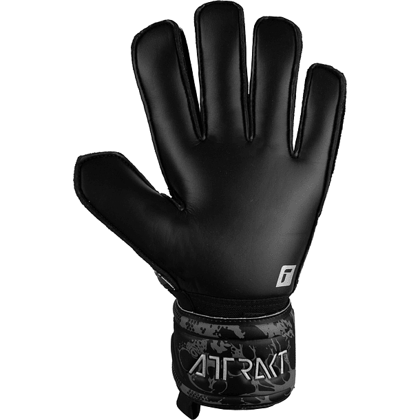 Guante Arquero Reusch Attrakt Solid GK23 Negro 3