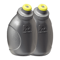 Pack Repuesto Botellas Push-Pull Cap 300 Ml Gris (2 Un)