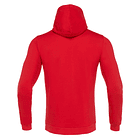 Polerón Hoody Cello Hombre Macron Rojo 5