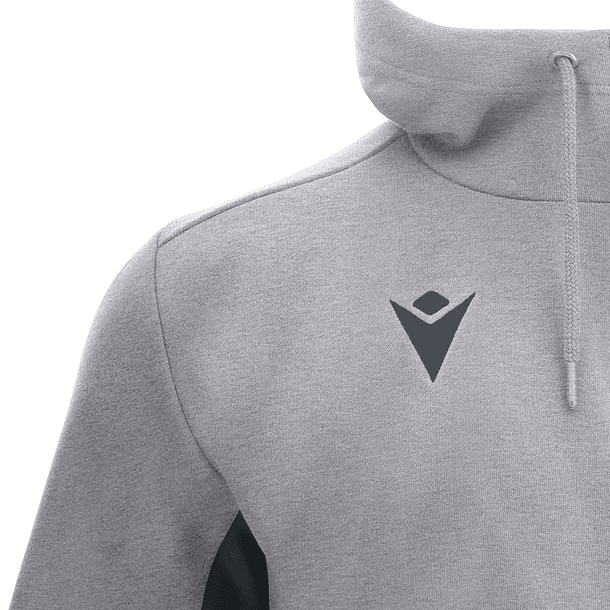 Polerón Hoody Dance Macron Hombre Gris 3