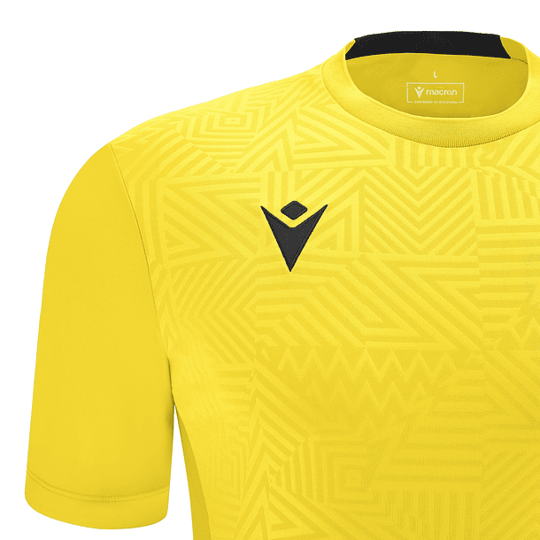 Polera Shedir Macron Hombre Amarillo 5