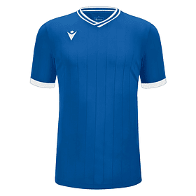 Camiseta de Fútbol Halley Macron Hombre Azulino