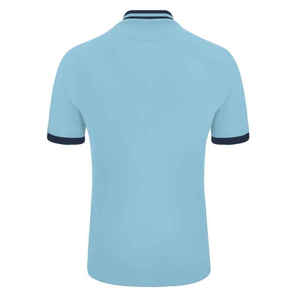 Polera Halley Macron Hombre Celeste 7