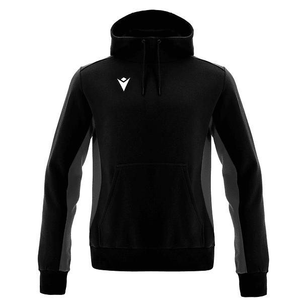 Polerón Hoody Dance Macron Hombre Negro 4