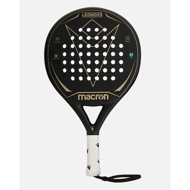 Pala Padel Macron Leonidas Gold Frequency  1