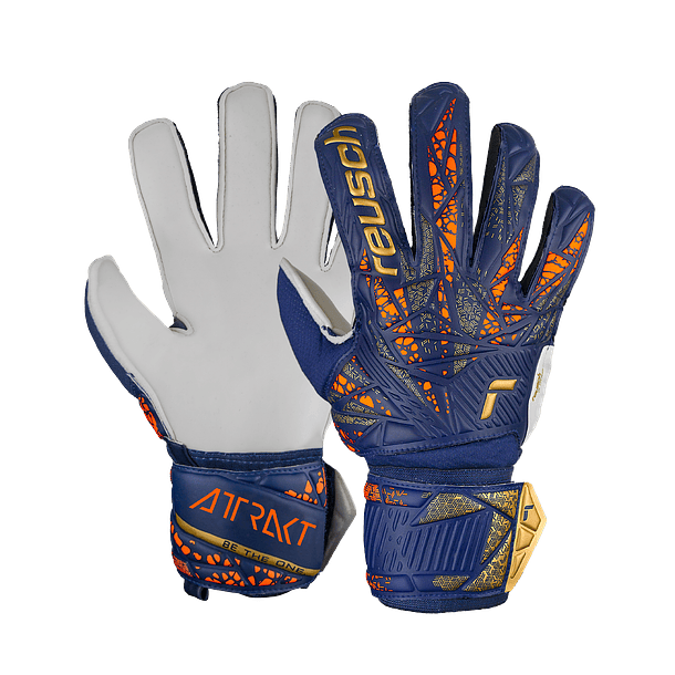 Guante Arquero Reusch Attrakt Solid GK24 Azul 1
