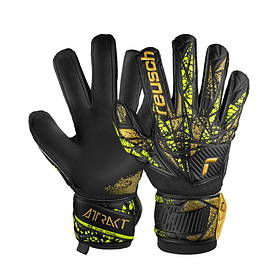 Guante Arquero Reusch Attrakt Infinity con Férulas JR GK24