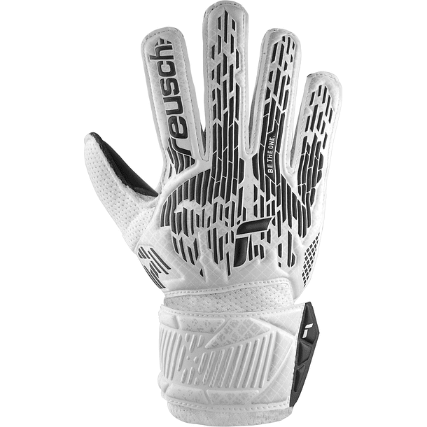 Guante Arquero Reusch Attrakt Solid Junior GK24 Blanco 2