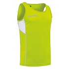 Camiseta de Running Macron Hombre Nargis Amarillo Fluor 3