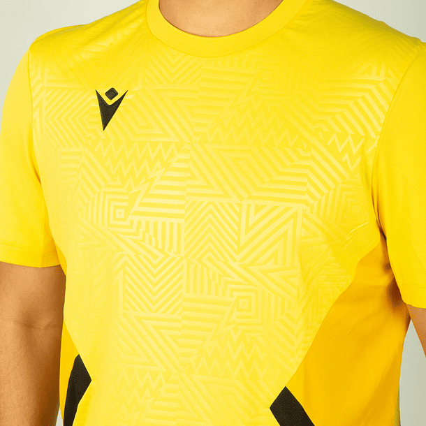 Polera Shedir Macron Hombre Amarillo 2