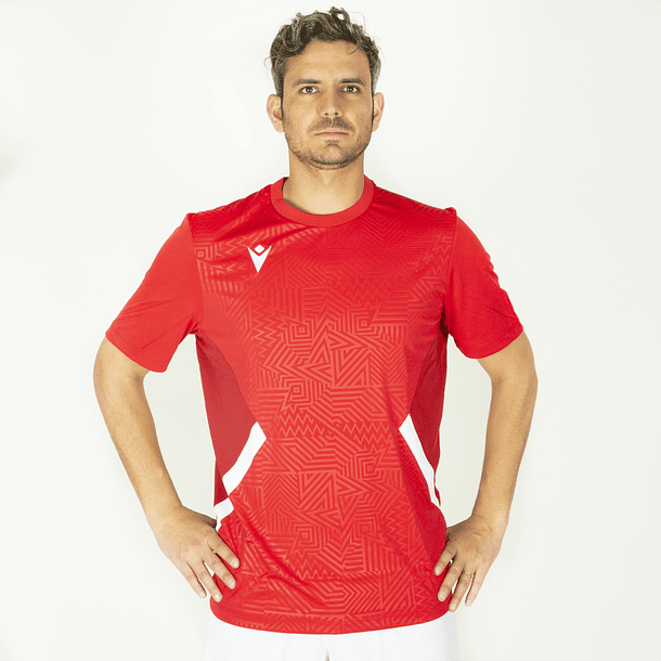 Polera Shedir Macron Hombre Rojo 1