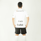 Camiseta Macron Hombre Blanco Peridot Rugby Stade Francais Visita 5