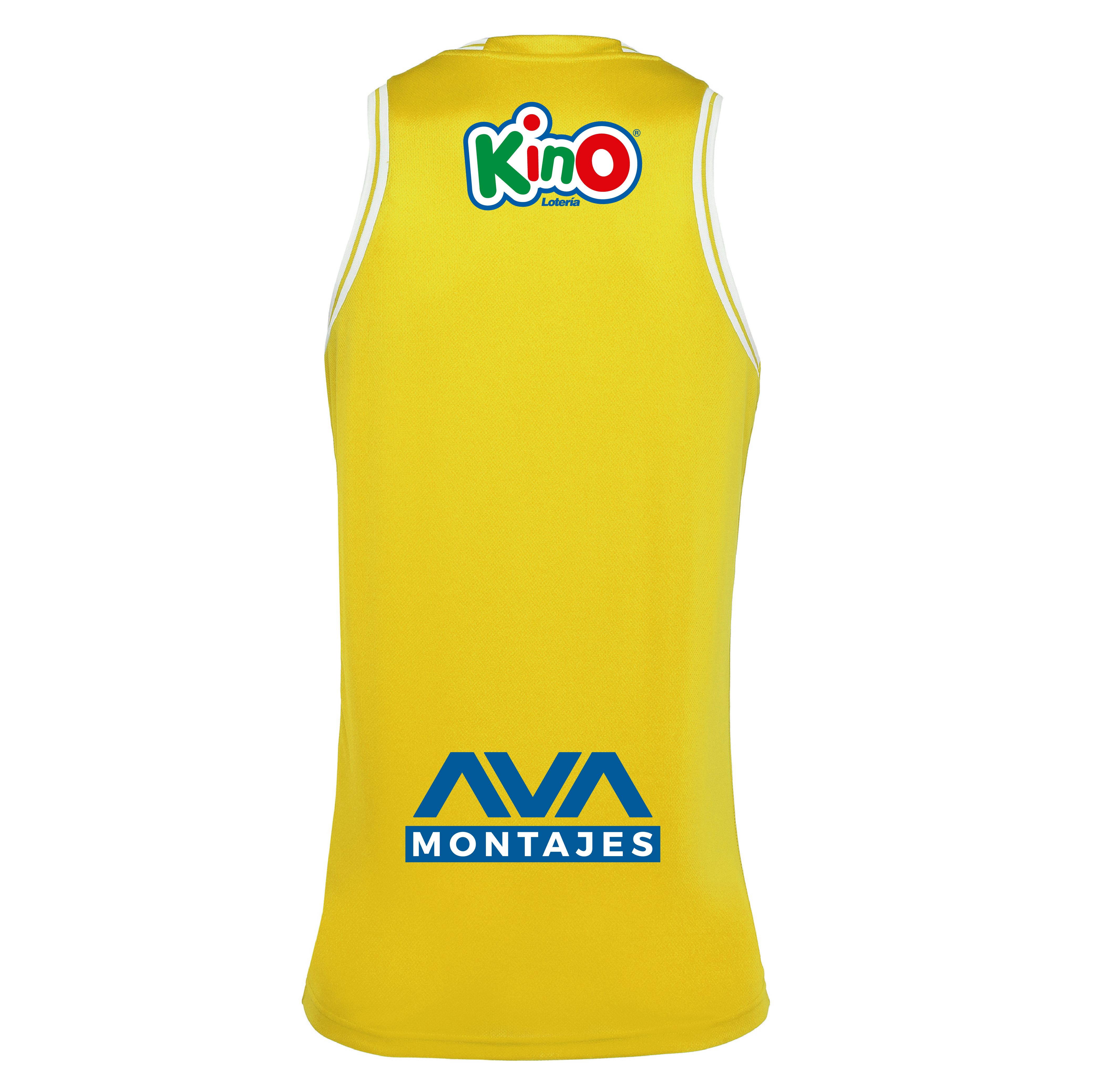 Camiseta Freon Básquetbol Hombre Macron Amarillo Local UdeC Sportway