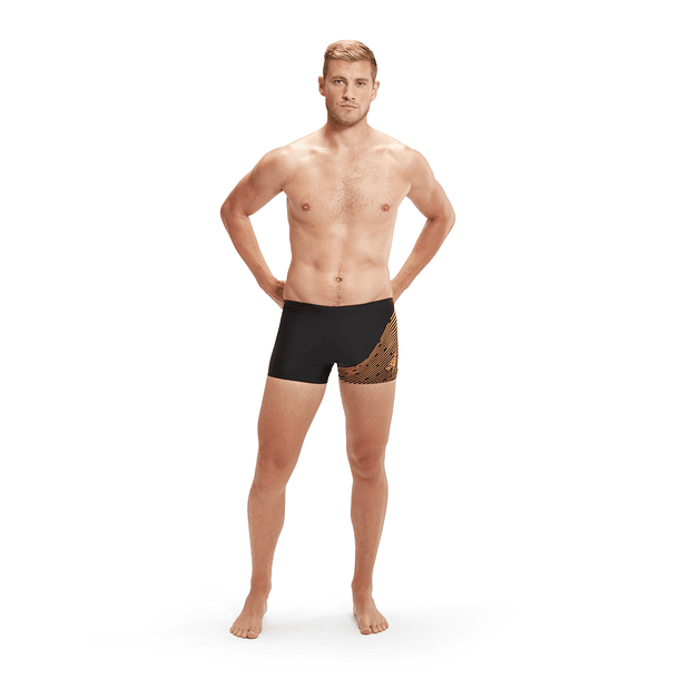 Traje de Baño Hombre Merdley Aguashort Negro Speedo 4