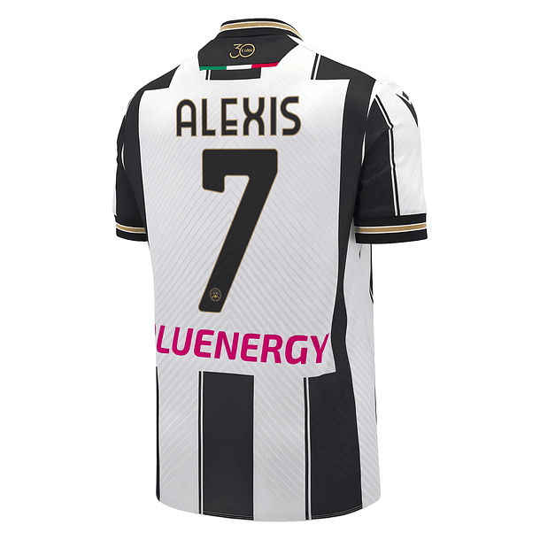 Camiseta Oficial Macron Udinese Calcio Local 24/25 Alexis Sánchez 3