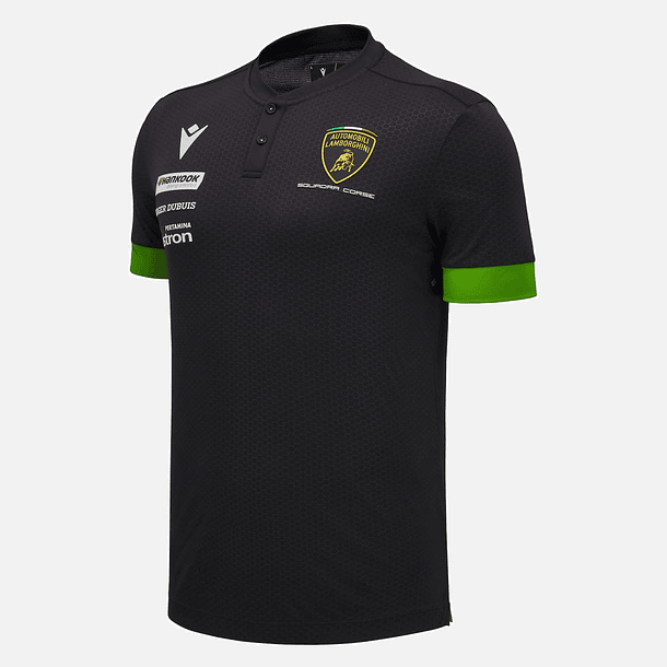 Polera Polo Super Tofeo Macron x Lamborghini Hombre 1