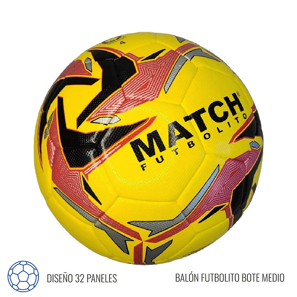 Balón Futbolito Match Bote Medio 2