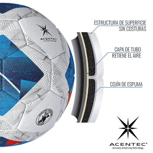 Balón de Fútbol Molten Vantaggio 5000 Oficial ANFP 2025 5