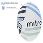 Balón de Rugby Mitre Grid Blanco  3