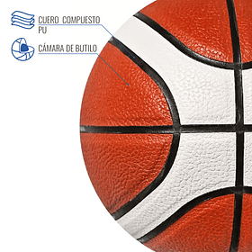 Balón Basquetbol Molten BG4000 Logo LNB