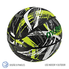Balón Básquetbol Molten BF1601 Amarillo/Negro 2