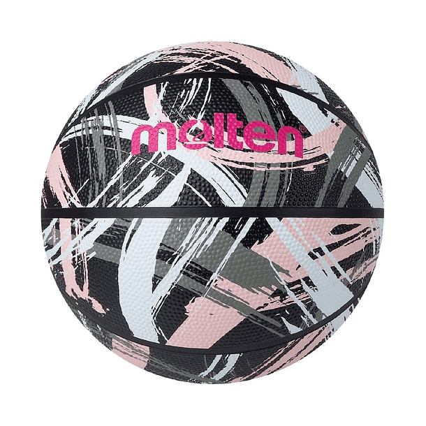 Balón Básquetbol Molten BF1601 Rosado/Negro 1