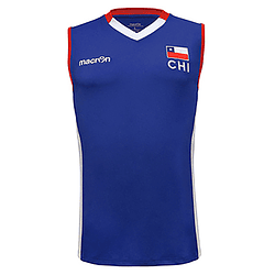 Camiseta Selección Voleibol Hombre Chile Macron