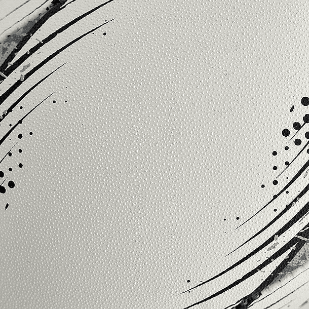 Balón de Rugby Macron Tempest | Training Ball (Blanco/Negro) Talla 3 3