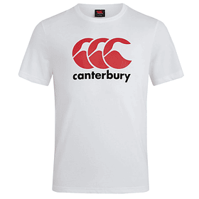 Polera Canterbury Logo Ccc Tee (Blanco)
