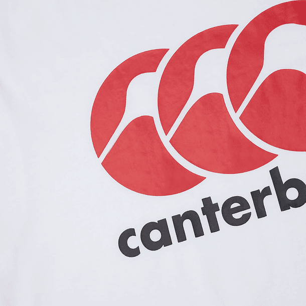 Polera Canterbury Logo Ccc Tee (Blanco) 2