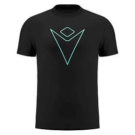 Polera Gadreel Eco Macron | Negro
