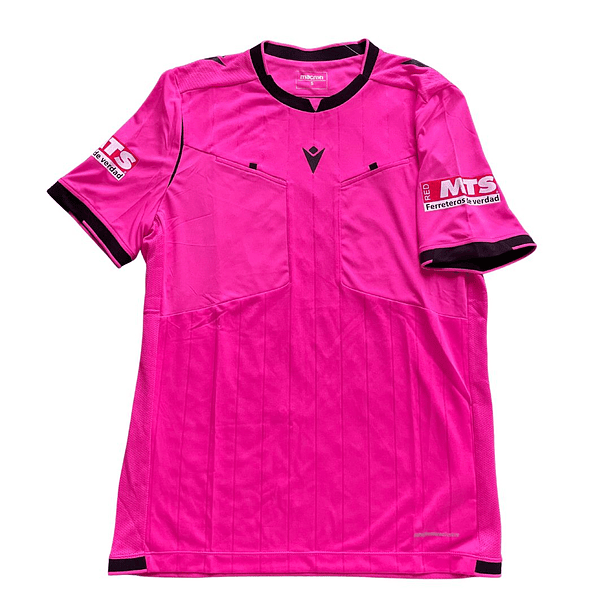 Camiseta Árbitro Macron Eklind Manga Corta Estampado MTS 1