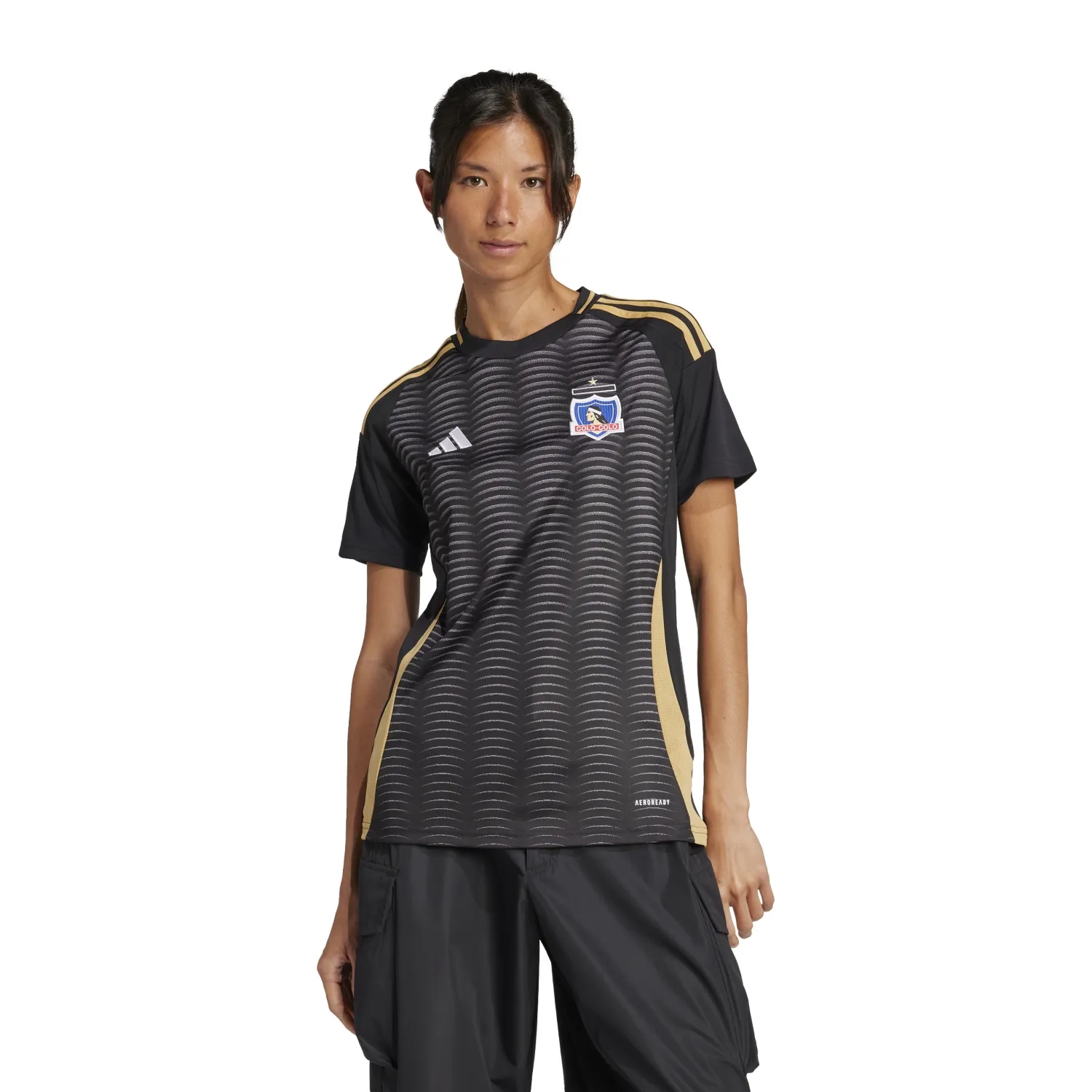 Adidas Camiseta Visita Colo-Colo 2025 Mujer Sportway