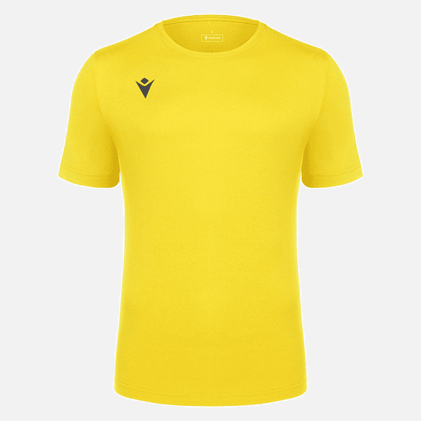 Macron Polera Algodón Boost Eco Amarillo 3