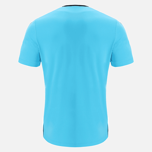 Macron Camiseta Árbitro Frisk (Celeste Flúor – Negro) 5