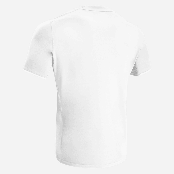 Macron Rhodium Eco camiseta Futbol Hombre (Blanco) 5